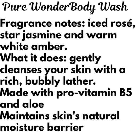 Set of 3 Bath & Body Works - Pure Wonder Body Cream, Body Wash & Fragrance Mist - Picture 3 of 4